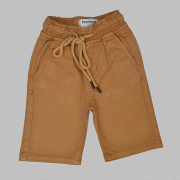 BOYS brown Cotton SHORT