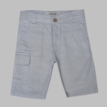 BOYS Gry Cotton SHORT