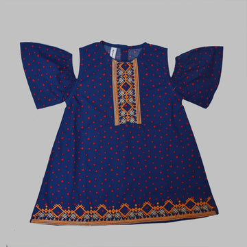 Girls Navy Blue Top