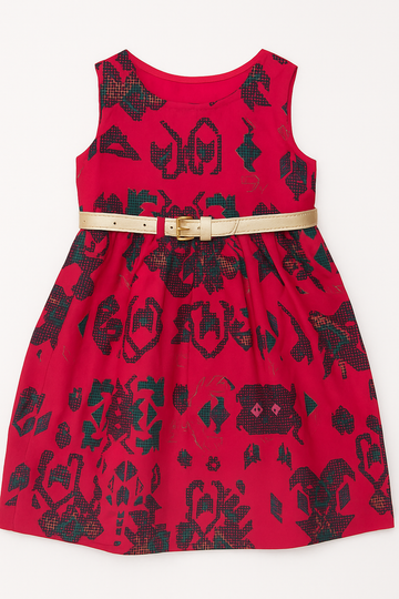 Girls Sleeve Less Frock