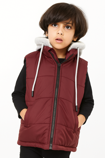 Boys Sleeveless Jacket