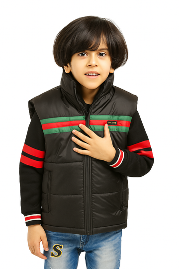 boys sleeveless jacket