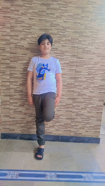 Boys White T SHIRT