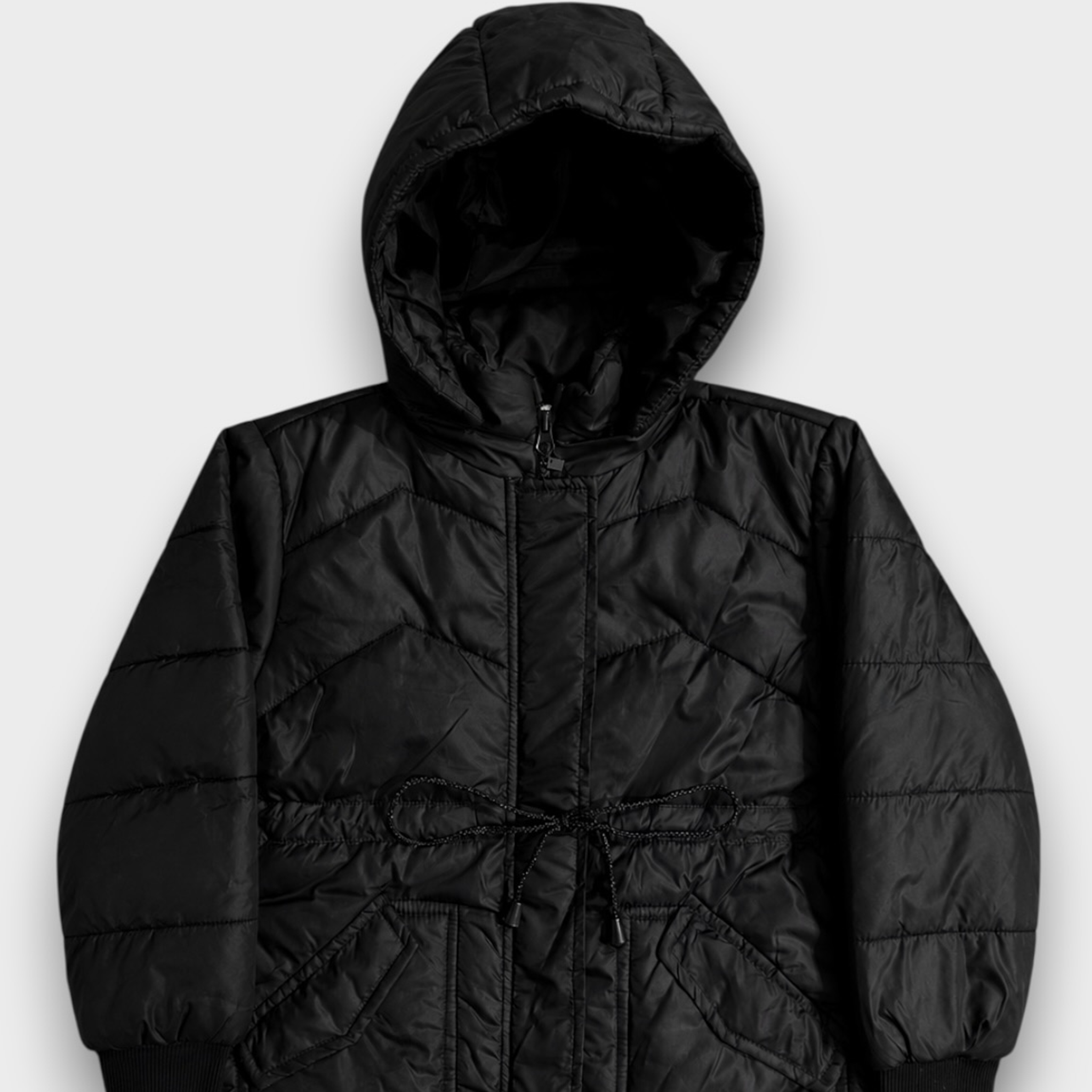 Black Puffer Jacket (24WGJK004)