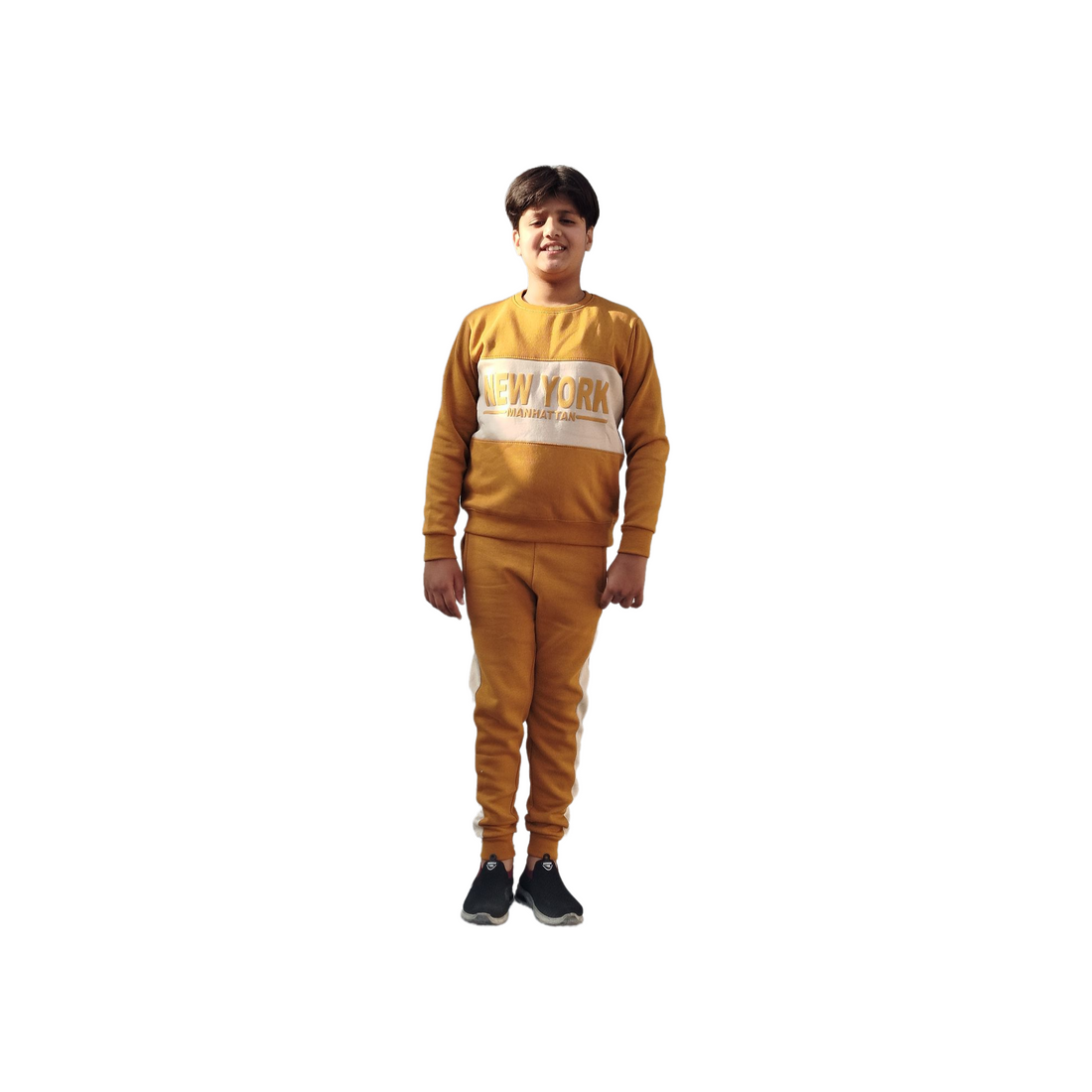 Boys track suit-Mustered color