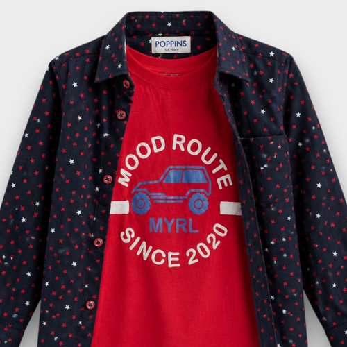 Boys Double Shirt