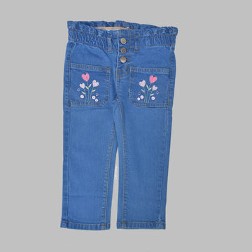 Girls' Blue Denim
