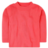 Mock neck- Red color