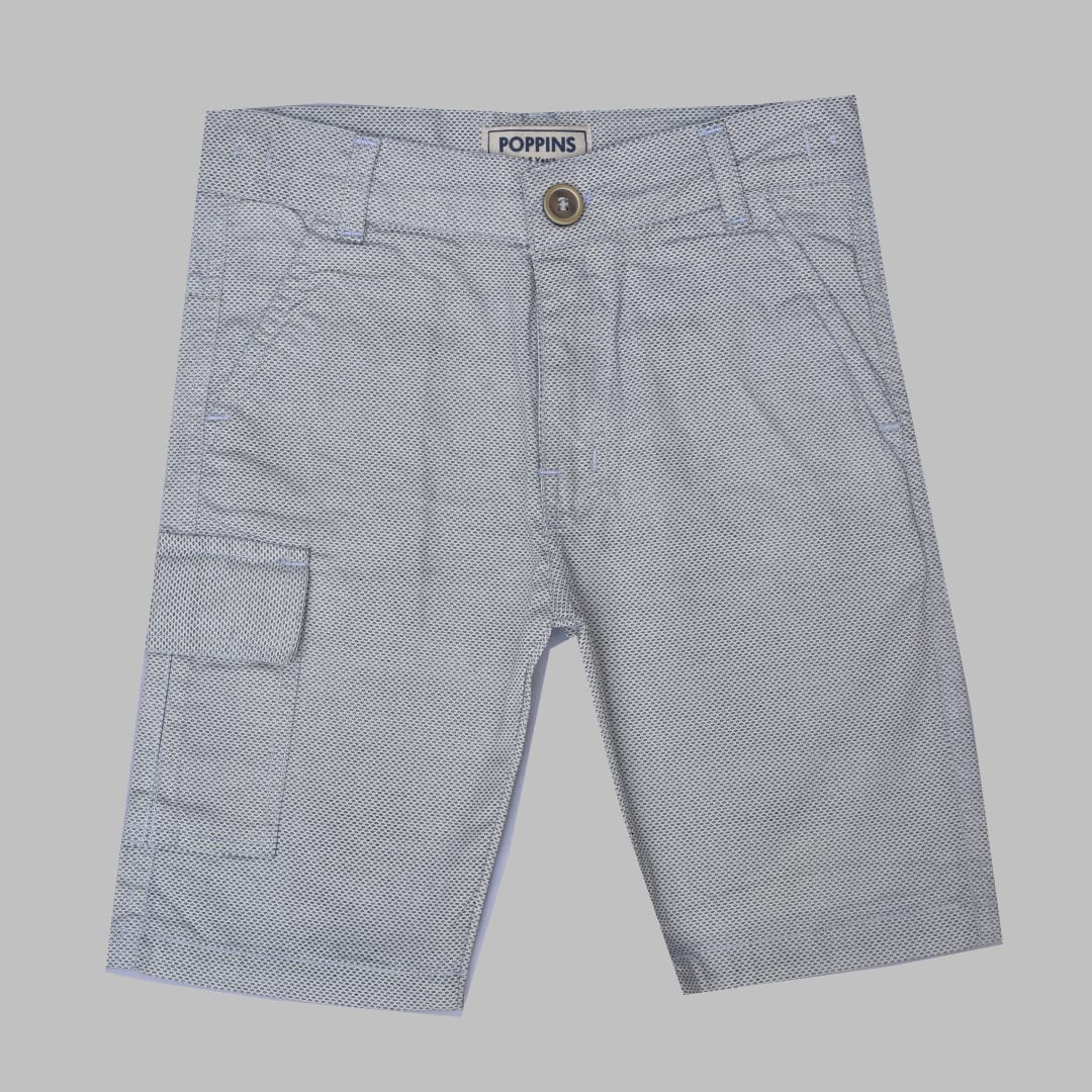BOYS Gry Cotton SHORT