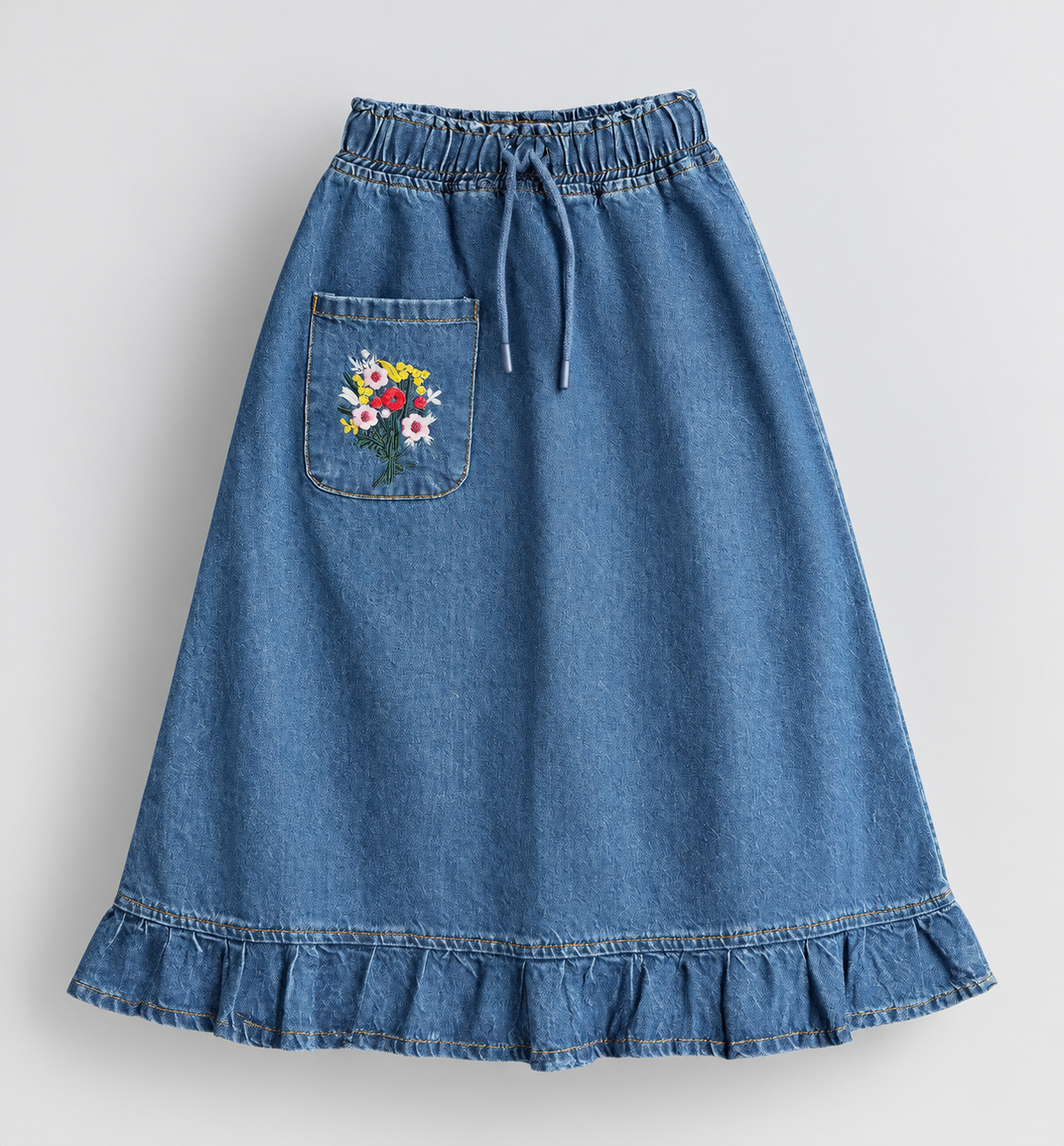 Girls Denim Skirt