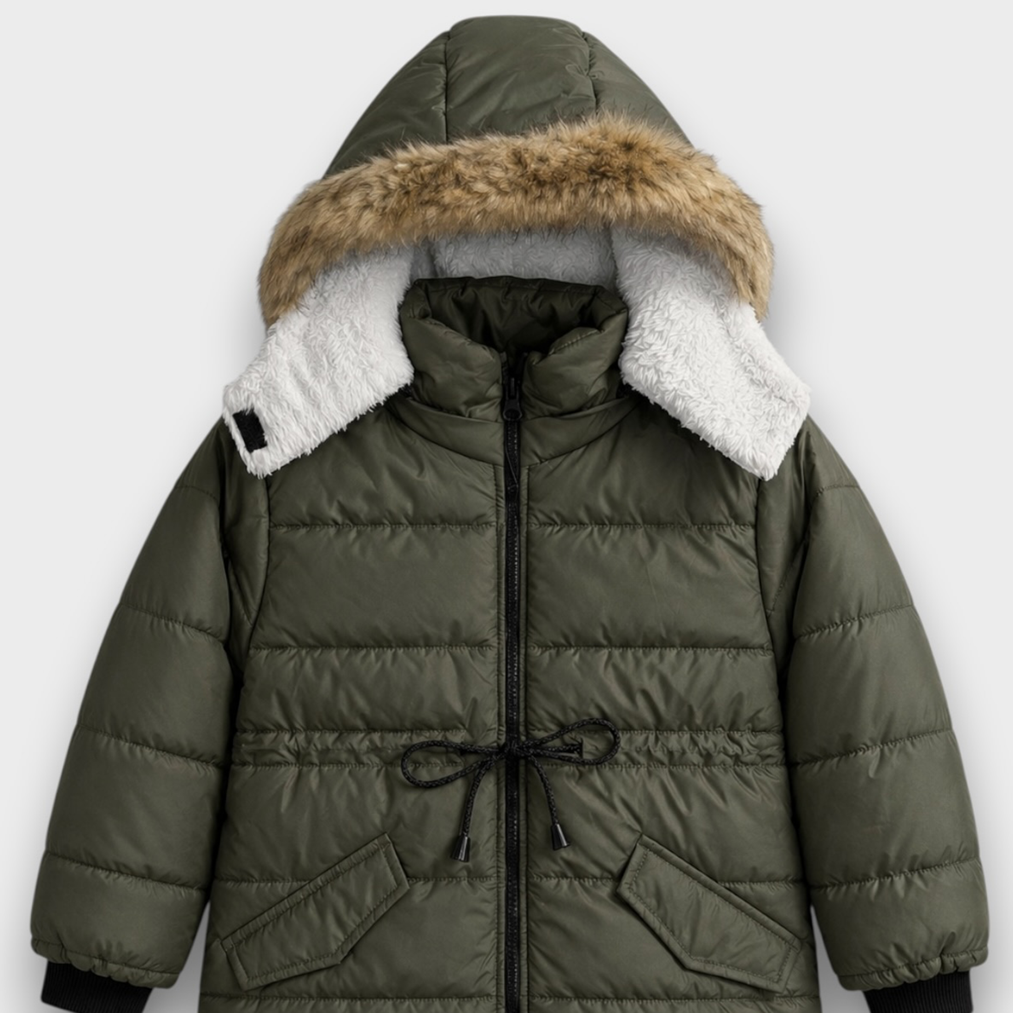 Olive Puffer jacket (24WGJK003)