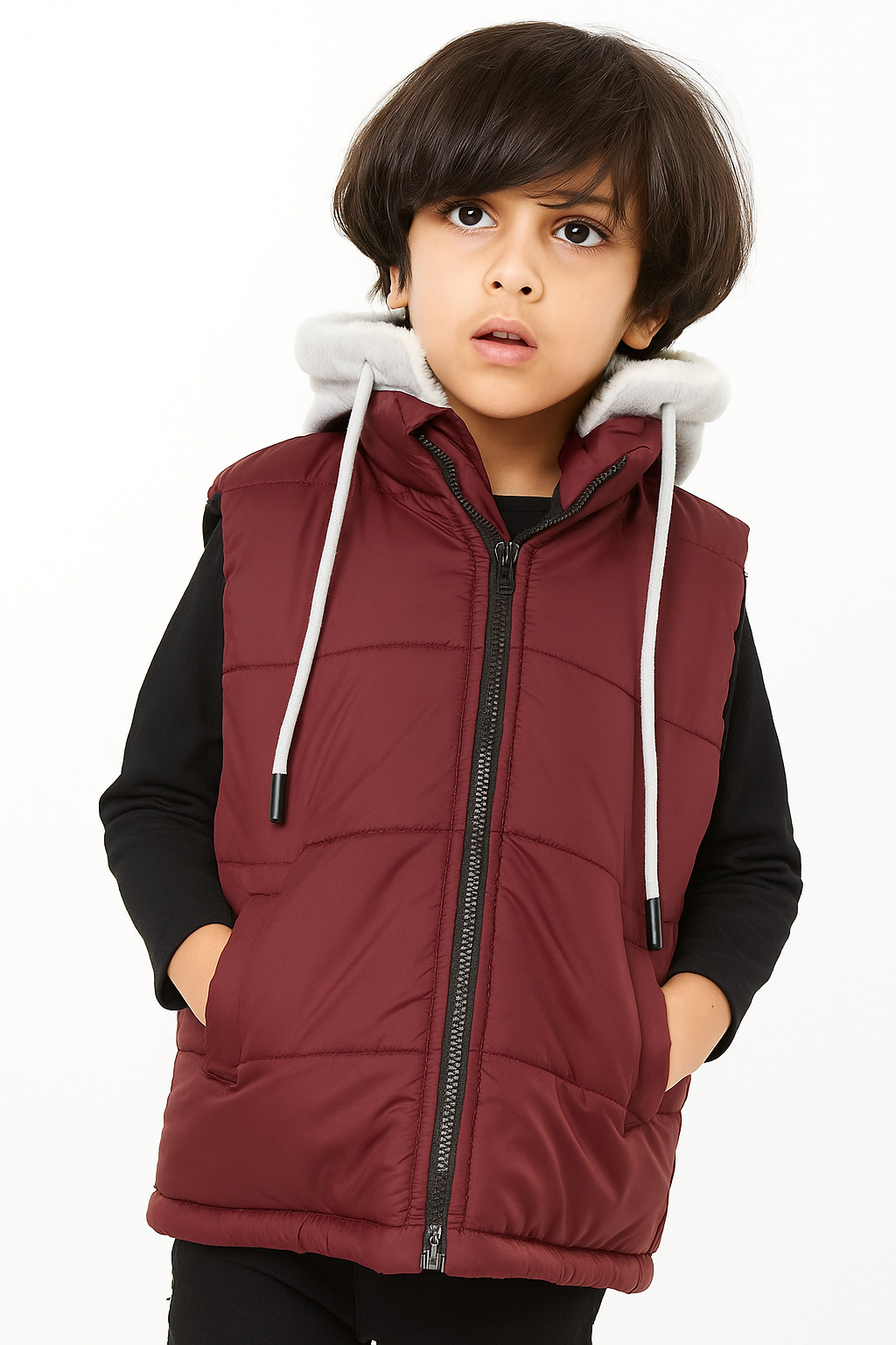 Boys Sleeveless Jacket