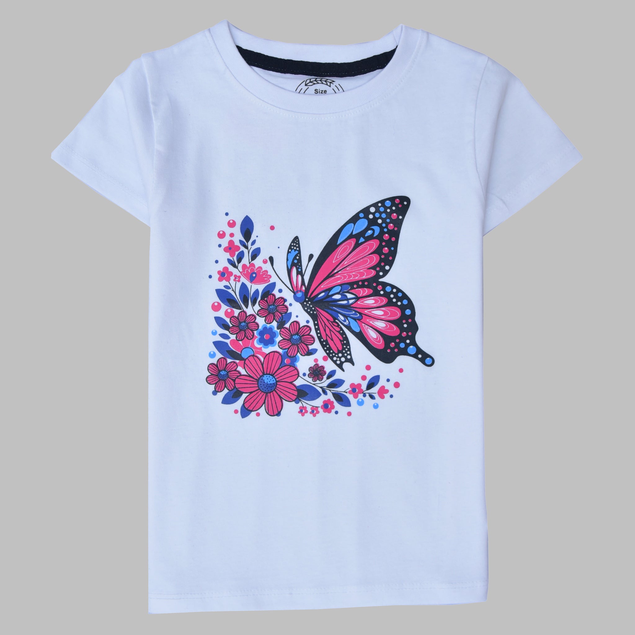 Girls White T-Shirt