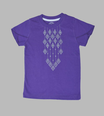 Girls purple T Shirt