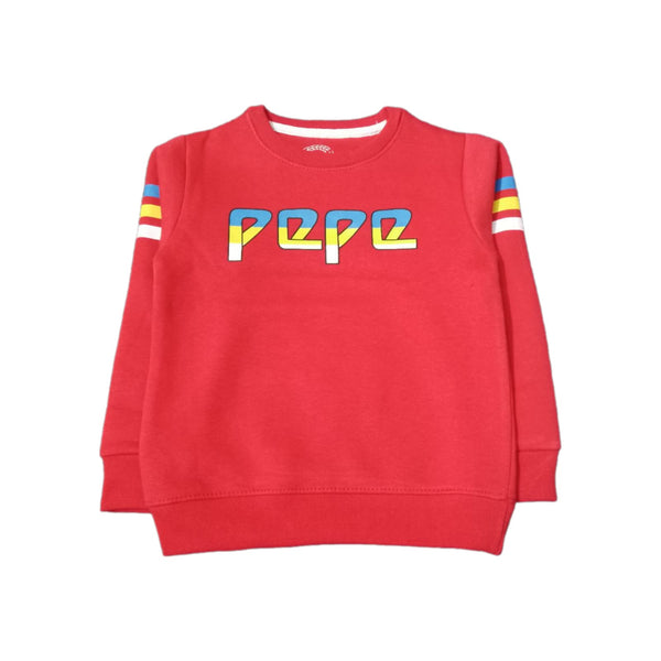 Boys sweat shirt-Red color