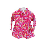 Girls pink Cordoury top