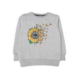 Girls sweat shirt-GRY color