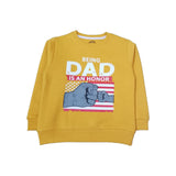 Boys sweat shirt-yellow color