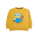 Boys sweat shirt-Mustered color