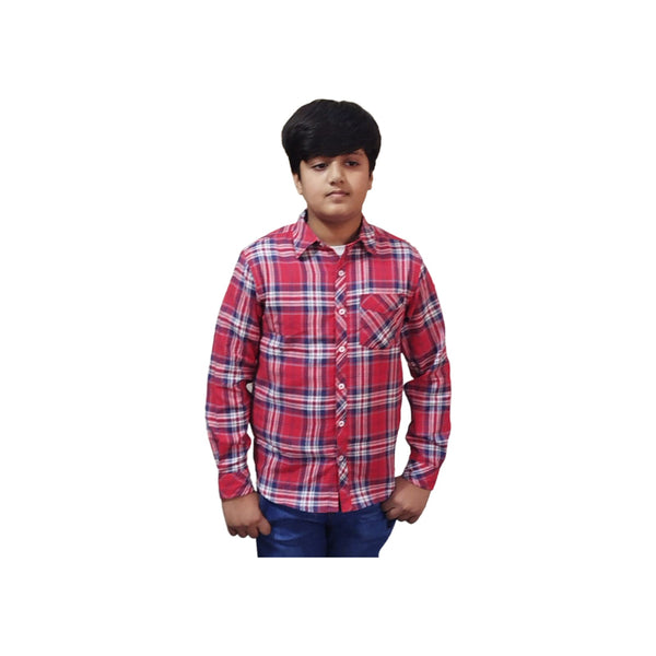 Boys shirt-mehroon color