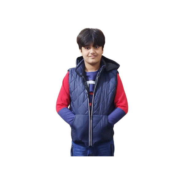 Boys S L jacket -Navy Blue