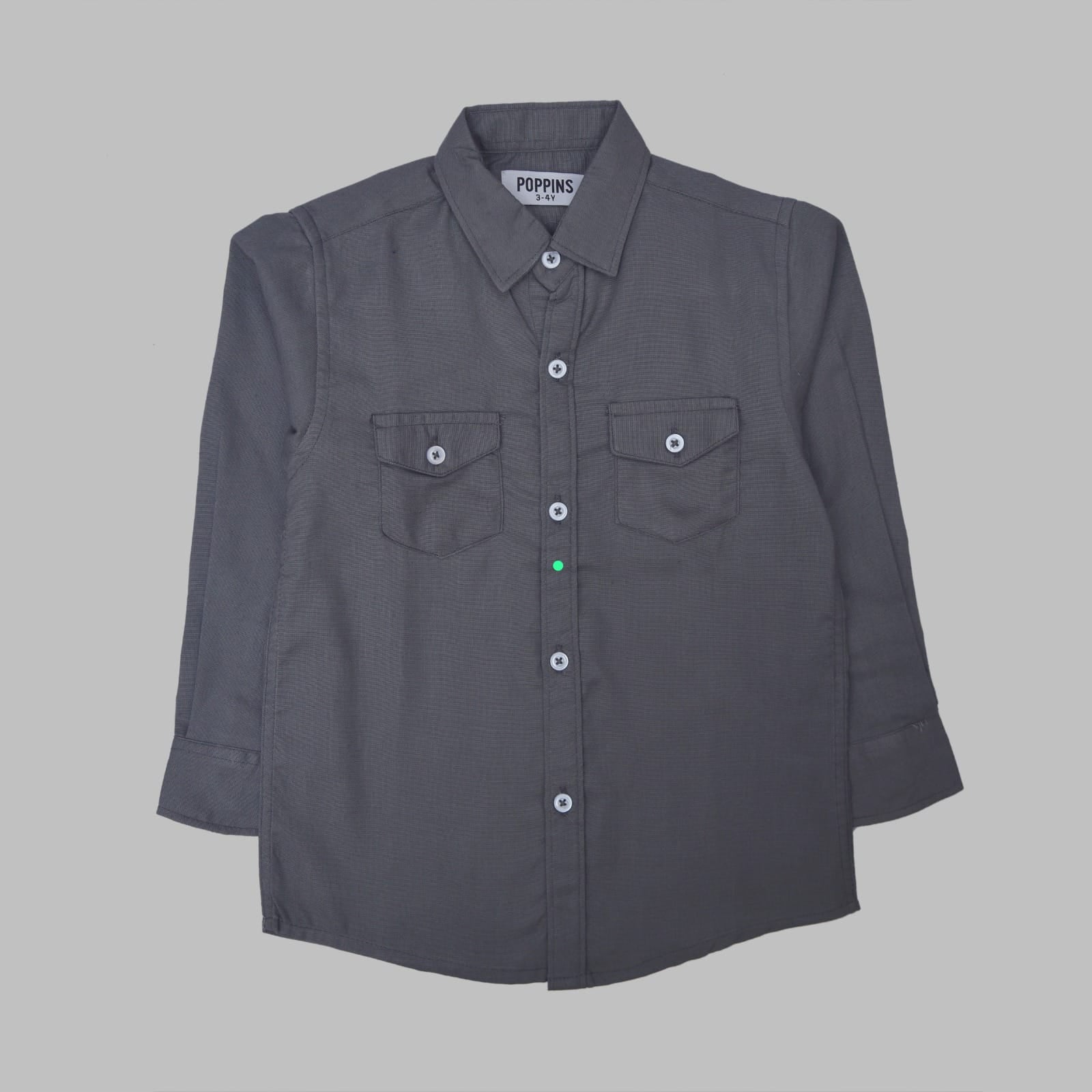 BOYS CASUAL GRY SHIRT