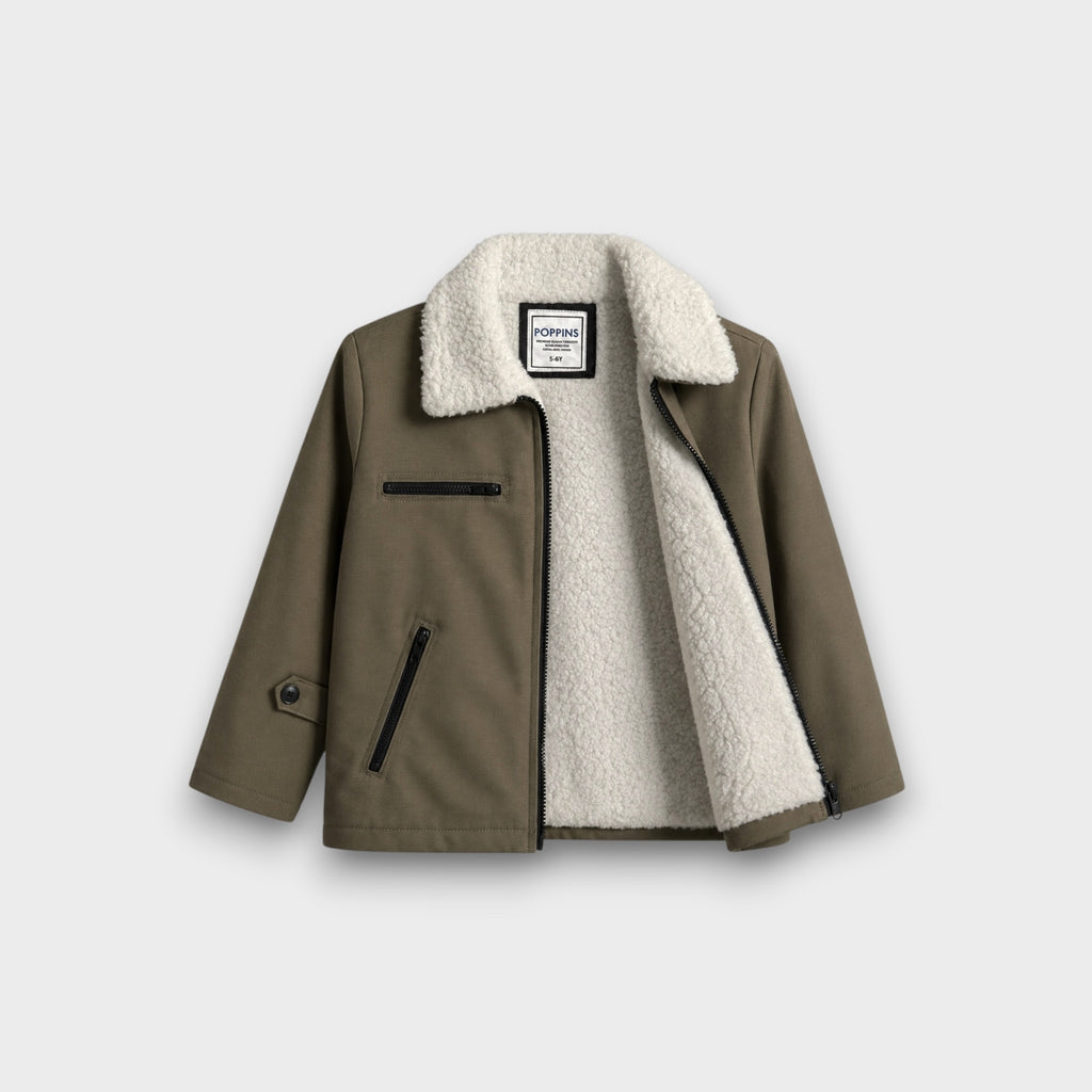 Grey Cotton Jacket (25WBJK008)