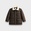 Brown Puffer Jacket (25WBJK003)