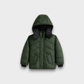 Olive Puffer Jacket (25WBJK002)