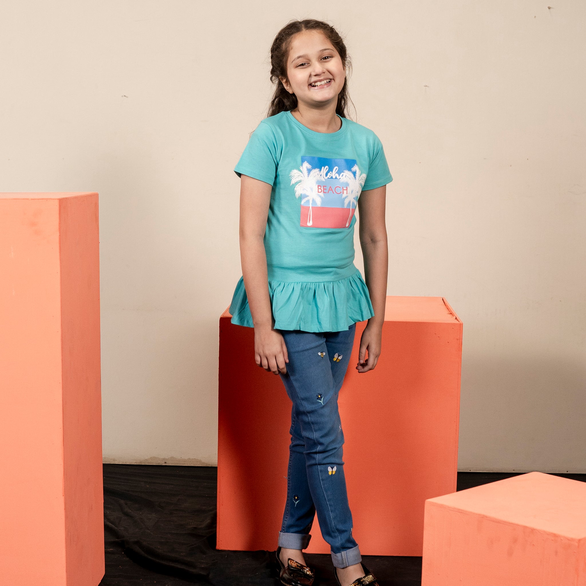 Girls Jade T Shirt