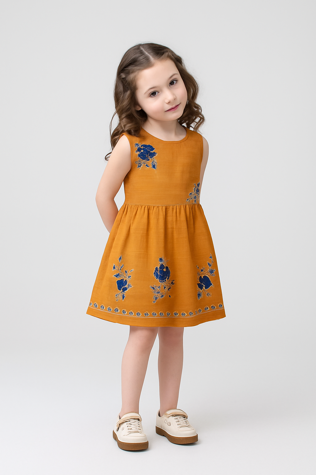 GIRLS musterd Cotton Frock