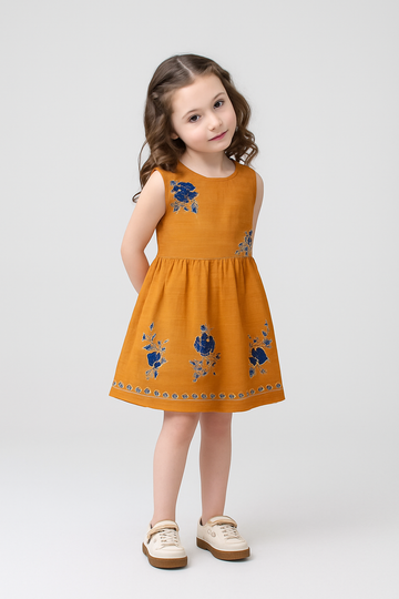 GIRLS musterd Cotton Frock