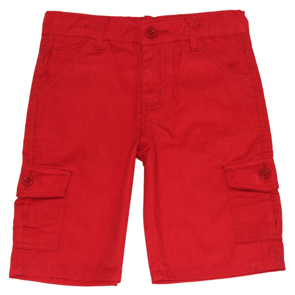 Boys COTTON RED  Shorts